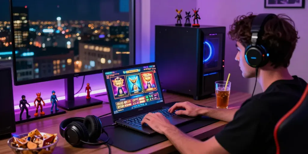 Pengalaman bermain slot online di rumah dengan suasana ceria, akses mudah ke oyo288 resmi.