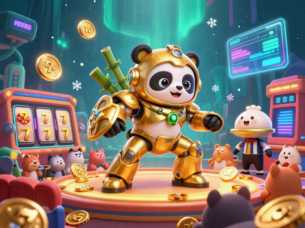 Experience thrilling games at HAY88 with a panda pilot and vibrant casino atmosphere.