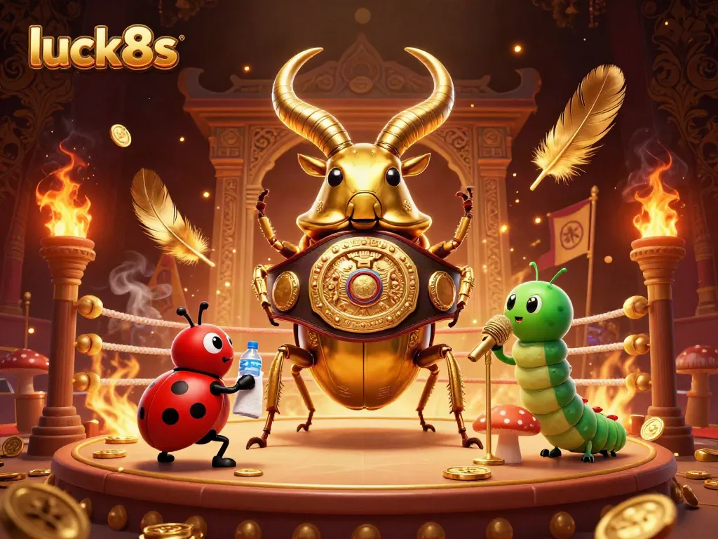 Experience excitement with luck8s online gaming action featuring unique characters and vibrant casino elements.
