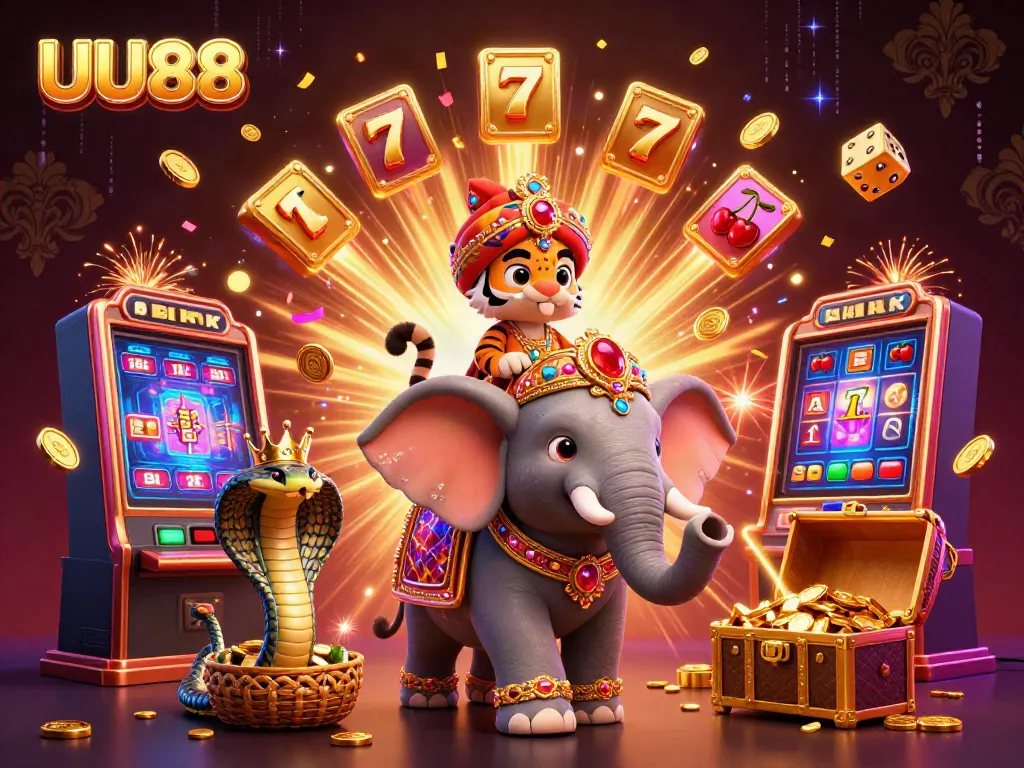 Play thrilling casino games at UU88, where jackpots burst with coins and exciting wins await!