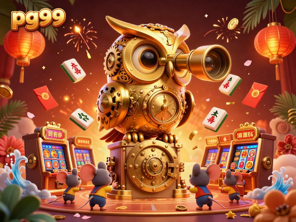Unlock your winning potential at pg99 with an enchanting casino scene showcasing games and excitement.