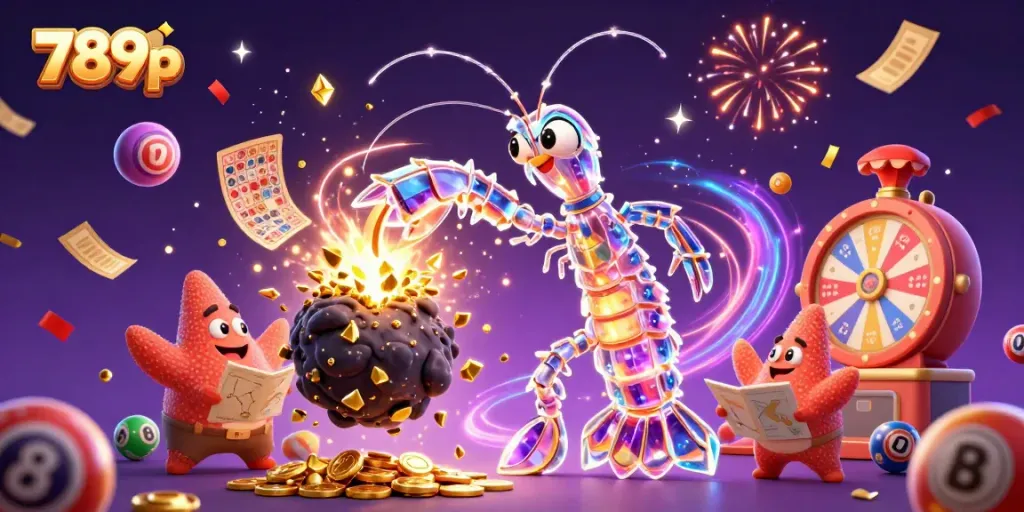 Immerse in the world of 789p as a galactic samurai battles amidst vibrant casino elements.