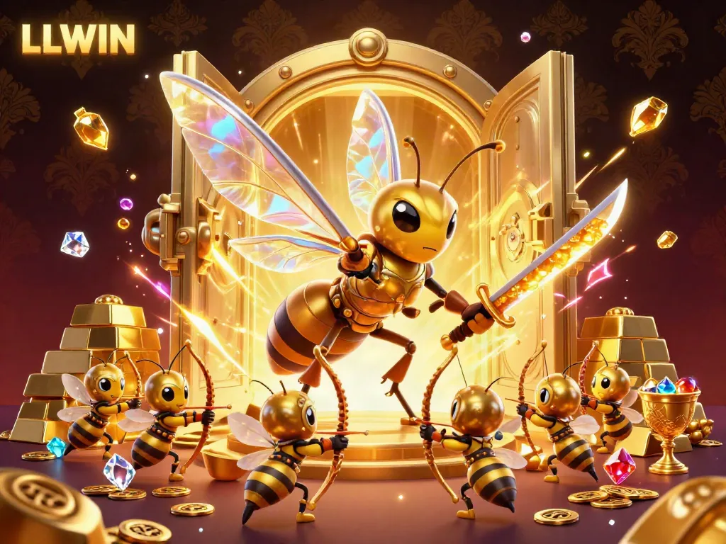 Experience thrilling action playing LLWIN with dazzling visual elements, golden treasures, and exciting gambling games.