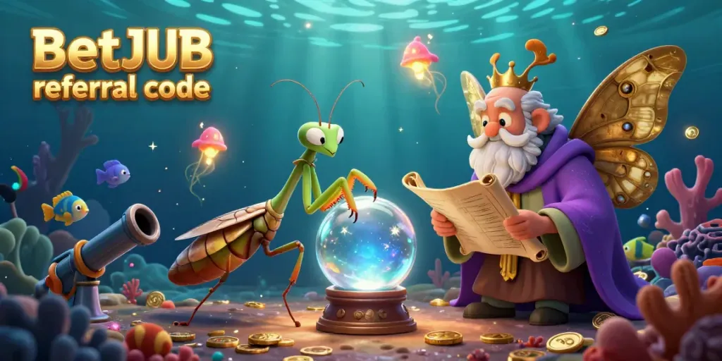 Catch big wins with the BetJDB referral code under the sea's vibrant gameplay.